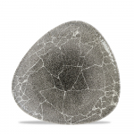KINTSUGI QUARTZ BLACK TRIANGLE PLATE 22.9CM