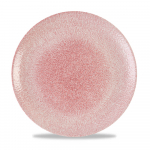 RAKU ROSE QUARTZ PINK COUPLE PLATE 28.8CM