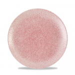 RAKU ROSE QUARTZ PINK COUPLE PLATE 21.7CM