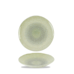 HARVEST GRAIN SPECKLED GREEN ORGANIC COUPE BOWL 15OZ