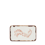 HARVEST MEDITERRANEAN TERRACOTTA RECTANGULAR PLATE