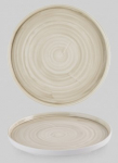 STONECAST CANVAS NATURAL WALLED PLATE 11"