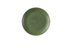 STONECAST SORREL GREEN EVOLVE COUPE PLATE 10.25"