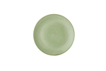 STONECAST SAGE GREEN EVOLVE COUPE PLATE 10 5/8"