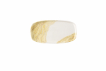 TIDE GOLD OBLONG CHEFS PLATES 11 5/8X5 7/8"