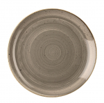 STONECAST GREY EVOLVE COUPE PL ATE 10 5/8"