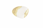 TIDE GOLD TRIANGLE CHEFS PLATE 10 3/8"X8"