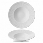 CHURCHILL ERA GREY PROFILE WIDE RIM BOWL MED 9.4"