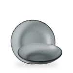 VIANA GLASS DUSK ORGANIC BOWL 24.5CM 110CL 37OZ X6