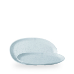 STONECAST DUCK EGG ORGANIC PLATTER 26 X 15CM