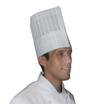 9" CHEFS HATS NON WOVEN TALL VELCO FASTENER