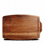CHURCHILL ART DE CUISINE ACACIA WOOD SERVING BOARD 13.4X8.7"