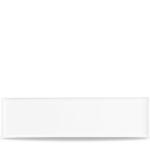 CHURCHILL ALCHEMY BUFFET TRAY RECT. WH 30X14.5CM APRBART1