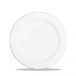 CHURCHILL ALCHEMY FINE CHINA WHITE PLATE 8"