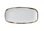 DUDSON HARVEST NATURAL OBLONG PLATE 11.7x6"