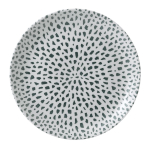 DUDSON TERRAZZO GREEN COUPE PLATE 10.2"