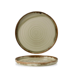DUDSON HARVEST LINEN WALLED PLATE 8.3"