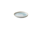 HOMESPUN ACCENTS WALLED PLATE 8.67" AQUAMARINE