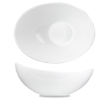 CHURCHILL MELAMINE MOONSTONE BUFFET BOWL WHITE 158OZ