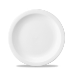 CHURCHILL SUPER VITRIFIED WHITE NOVA PLATE 9"