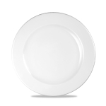CHURCHILL SUPER VITRIFIED WHITE PROFILE PLATE 8.3"