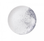 CHURCHILL SUPER VITRIFIED STUDIO PRINTS HAZE BLUE COUPE PLATE 10.2"