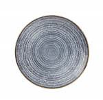 CHURCHILL SUPER VITRIFIED STUDIO PRINTS SLATE BLUE COUPE PLATE 8.5"