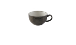 CHURCHILL SUPER VITRIFIED STONECAST PATINA IRON BLACK CAPPUCCINO CUP 8OZ