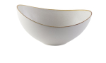 CHURCHILL ALCHEMY STONECAST MELAMINE BARLEY WHITE BUFFET BOWL 158OZ