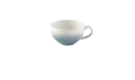 CHURCHILL SUPER VITRIFIED STUDIO PRINTS RAKU TOPAZ BLUE CAPPUCCINO CUP 8OZ