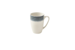 CHURCHILL STONECAST RAKU MUG TOPAZ BLUE