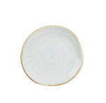 CH STONECAST BLUE ROUND TRACE PLATE 7 1/4" X12 SDESOG71