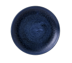 CHURCHILL SUPER VITRIFIED STONECAST PLUME ULTRAMARINE COUPE PLATE 10.2"