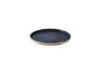 CHURCHILL STONECAST PLUME 10 1/4" WALLED PLATE ULTRAMARI