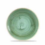 CHURCHILL SUPER VITRIFIED STONECAST SAMPHIRE GREEN COUPE BOWL 40OZ