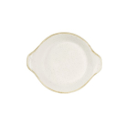 CHURCHILL SUPER VITRIFIED STONECAST BARLEY WHITE ROUND DISH 20.8OZ