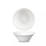 CHURCHILL SUPER VITRIFIED WHITE MEDITERRANEAN SALAD BOWL 17OZ