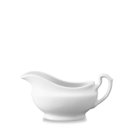 CHURCHILL SUPER VITRIFIED WHITE GRAVY BOAT 12.7OZ