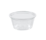 CLEAR PLA PORTION POT 2OZ 56ML X2000