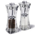 CRYSTAL PEPPER MILL 125MM COLE & MASON