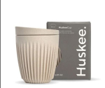 8OZ NATURAL HUSKEE CUP & LID X12
