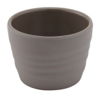DALEBROOK RIPPLE MELAMINE RAMEKIN 75ML STONE COLOUR