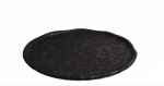 MINERAL CRACKLE PLATE 203X30MM NOIR