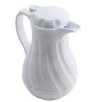 INSULATED BEVERAGE SERVER WHITE 64OZ