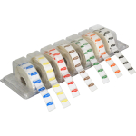 DISSOVABLE DAY OF THE WEEK DISPENSER & SET OF LABELS CLEARVIEW