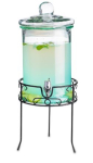 ROUND DRINKS DISPENSER WITH STAND 4.8LTR