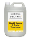 DELPHIS LIQUID DRAIN GREASE AND DRAIN CLEANER 2X5LTR