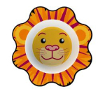 DALEBROOK MELAMINE LION BOWL 5.3OZ