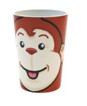 DALEBROOK MELAMINE MONKEY CUP 10.6OZ