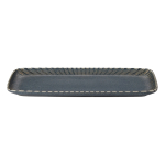 ACADEMY FUSION FLINT RECTANGLE PLATTER 34 X 16CM